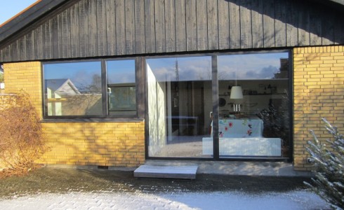 Nye vinduer til villa i Stensballe