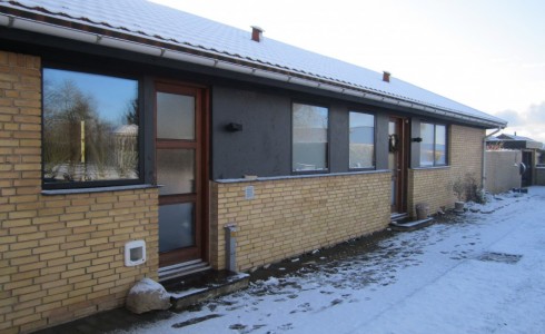 Nye vinduer til villa i Stensballe